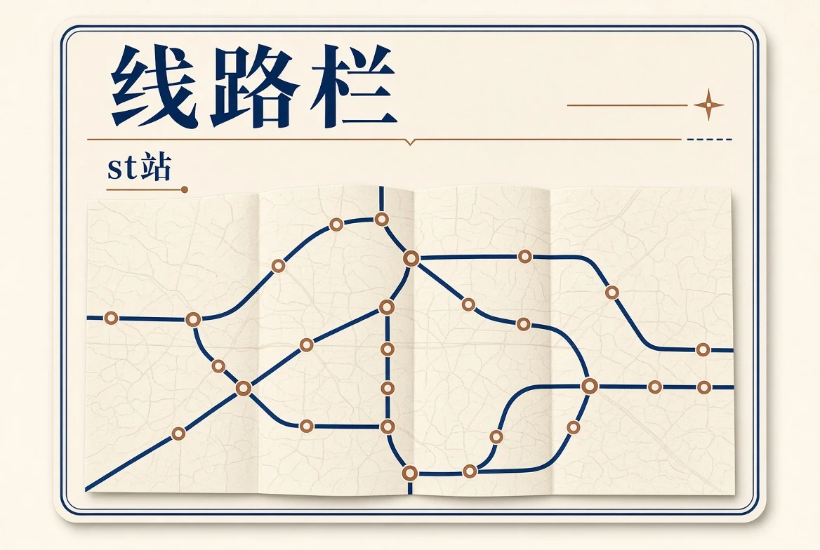 线路栏内容图