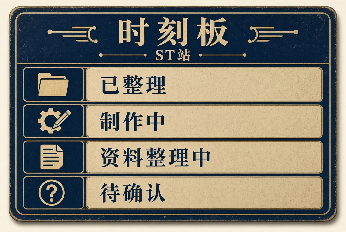 时刻板内容图